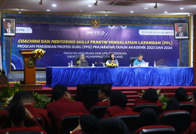 Perkuat Kompetensi Mahasiswa, Prodi PPG Gelar Coaching dan Mentoring Skills PPL PPG Prajabatan 2023 dan 2024