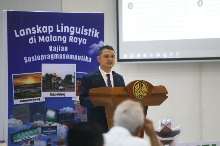 Moh. Isnaini, Dosen PBI FKIP UMM yang Sukses Raih Gelar Doktor Usai Kaji Lanskap Linguistik Malang Raya