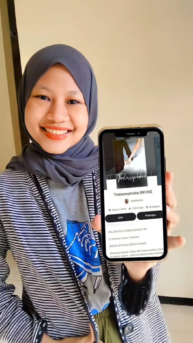 Kisah Iim Khoriah, Penulis Novel Thalassophobia dengan 1,38 Juta Pembaca di Wattpad