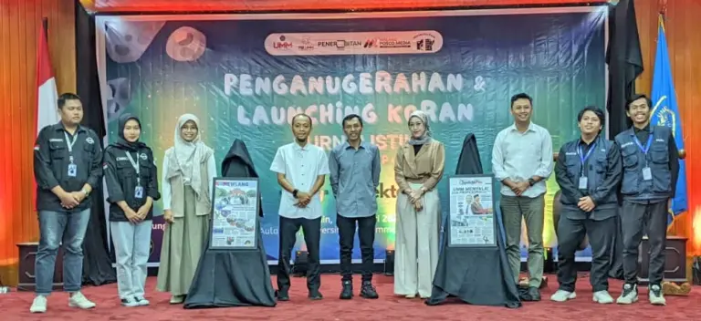 Mahasiswa Prodi Pendidikan Bahasa Indonesia FKIP UMM Sukses Luncurkan Koran Hingga Jual 1000 Eksemplar