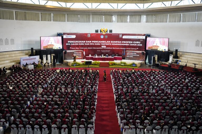 8.089 Guru Profesional Dikukuhkan FKIP UMM, Siap Mewujudkan Pendidikan Berkualitas