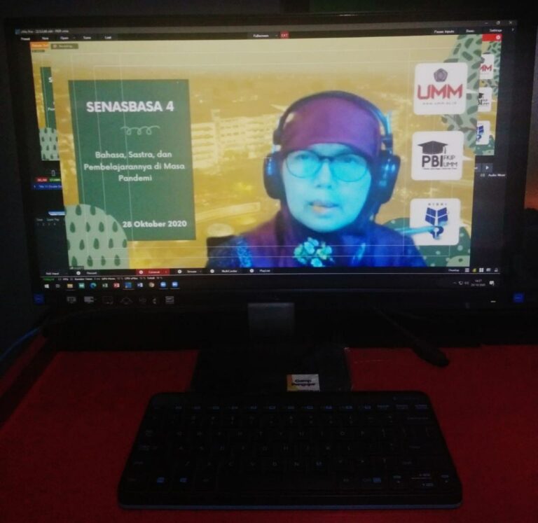 Webinar dan Launching Bunga Rampai, Cara Prodi Pendidikan Bahasa Indonesia UMM Rayakan Bulan Bahasa