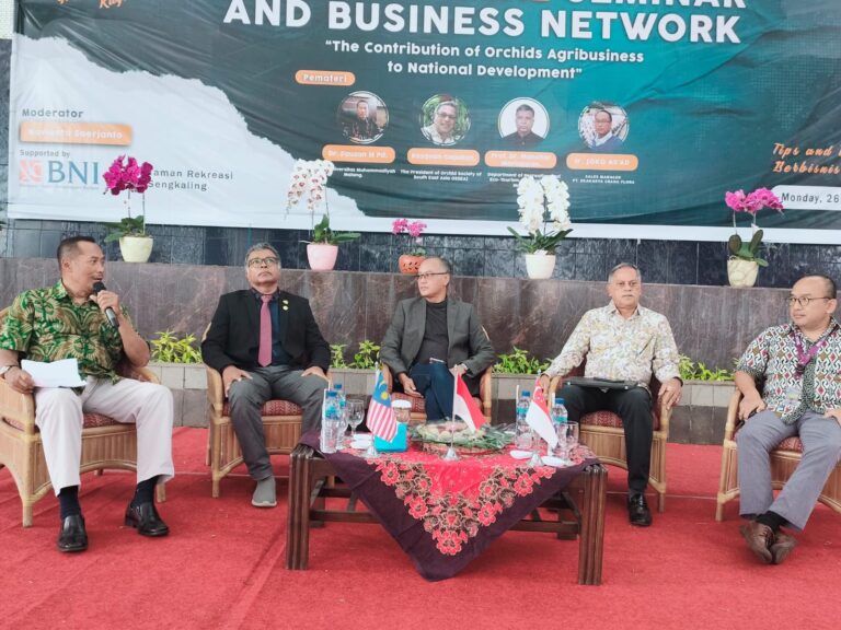 Seminar Internasional, PBIO-UMM Tegaskan Peluang Bisnis Anggrek Global