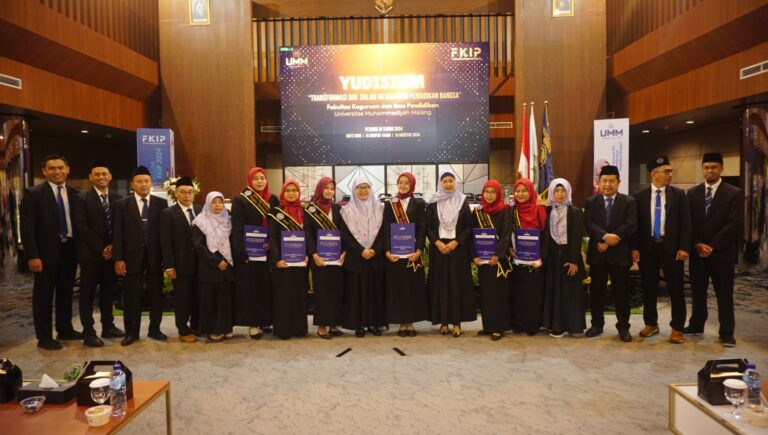 Yudisium Periode IV FKIP UMM: Transformasi Guru dalam Membangun Bangsa