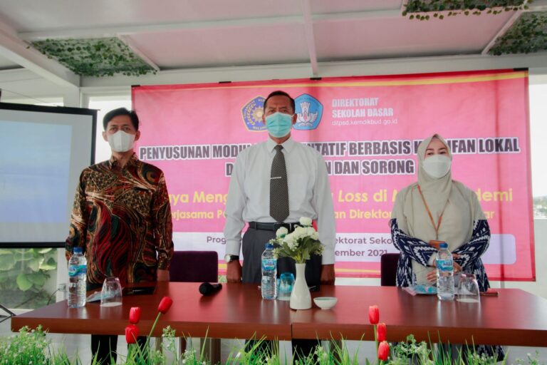 Jalankan Kerja Sama Program Kejar Mutu Sekolah Dasar, Prodi PGSD UMM Gelar Workshop Penyusunan Modul Implementatif Berbasis Kearifan Lokal