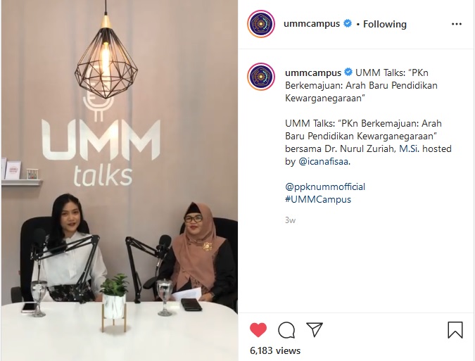 Pakar Pendidikan Kewarganegaraan: Nurul Zuriah “PKn Berkemajuan Membentuk Indonesia Paripurna”
