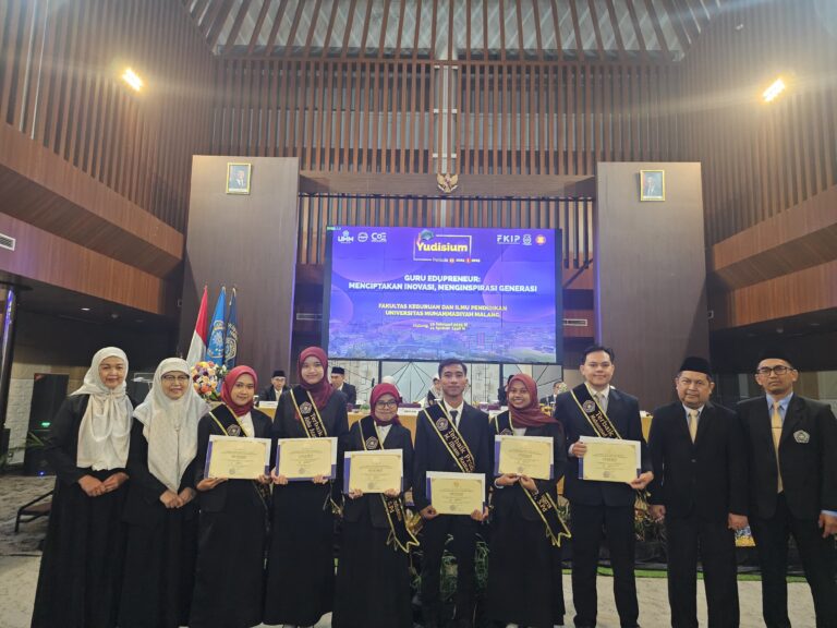 Yudisium Periode VI 2024 dan Periode I 2025 FKIP UMM: Mewujudkan Guru Edupreneur